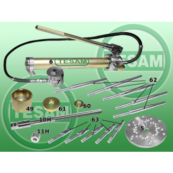 S0001715 -  Ściągacz hydrauliczny piasty, łożyska, tarczy hamulcowej Ford Transit po 2006 roku