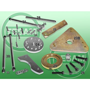 S0001736 - Przyrząd do wymiany piasty koła Mercedes Sprinter, Volkswagen Crafter z ABS BLIŹNIAK