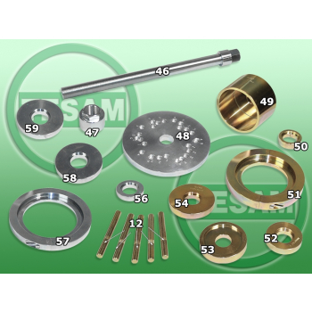 S0001795 -  Specjalistyczny ściągacz piasty łożyska Fiat Ducato, Citroen Jumper, Renault Trafic, Master / Opel Vivaro 2.0 DCI  BUS