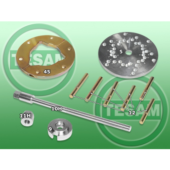 S0001818 - Prasa ściągacz piasty Opel Insignia  - Uzupełnienie do ściągaczy hydraulicznych Tesam