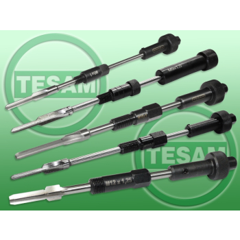 S0001991 - Zestaw frezów do legalizacji świec żarowych z pilotem M8x1, M9x1, M10x1, M10x1.25, M12x1.25