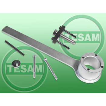 S0002036 - Klucz do blokowania i ściągacz koła pasowego wału - Jaguar / Land Rover