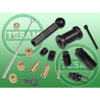 S0002282 => Zamiennik M68345 / Mniejszy 91845000 - Ściągacz wtryskiwaczy FSI z zestawem narzędzi do montażu uszczelek