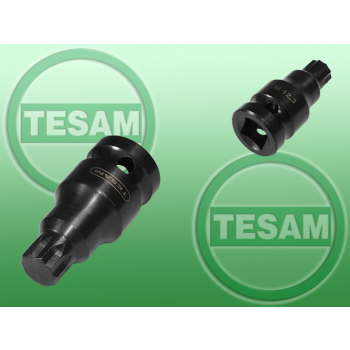 S0002366 - Klucz spline 12.3 X 55 mm, napęd 1/2" 10 kątów