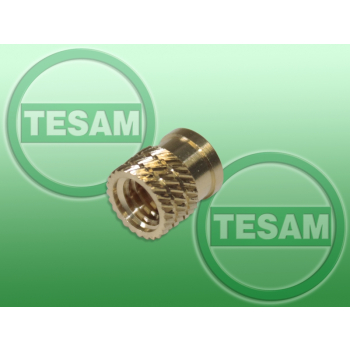 S0002403 - Tulejka, wkładka wtłaczana M6 x 1 - plastik