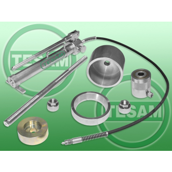 S0002432 - Zestaw do wprasowania i wyprasowania tulei naczepy (Napęd hydrauliczny)