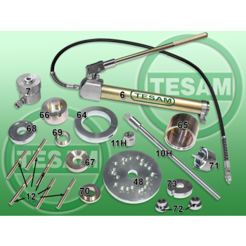 S0002553 - Specjalistyczny ściągacz piasty łożyska IVECO Daily 35 - Tesam