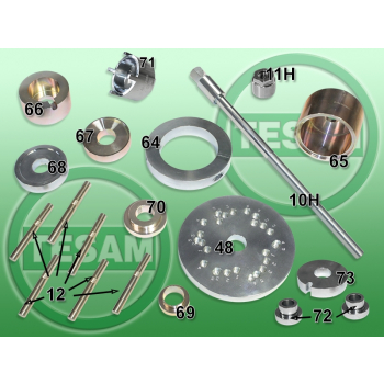 S0002554 - Specjalistyczny ściągacz piasty łożyska IVECO Daily 35 - Tesam