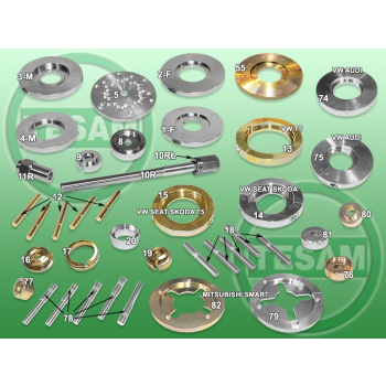 S0002630 -  Volkswagen / VW, Ford, Mazda, Volvo, Mitsubishi Colt VI, Smart Forfour I, VW Lupo - Przyrząd do wymiany piasty koła - ściągacz piasty / ł