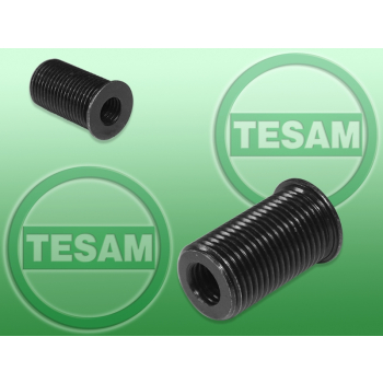 S0002647 - M8 X 1,25 / 14 X 1,25 - 25 mm - NADWYMIAROWA - Tulejka do naprawy zerwanego gwintu - pojedyncza