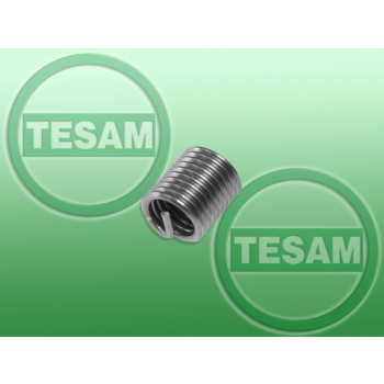 S0002838 - M8 x 1.25 gwint lewoskrętny - wkład regeneracyjny do naprawy gwintu (sprężynki / dzięcioł) 1 SZTUKA
