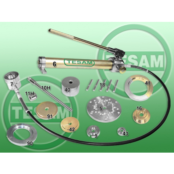 S0002916 - Ściągacz hydrauliczny piasty i łożyska tylnego wahacza Mercedes Vito - W447 1.6 i 2.2 CDI / W639 po 2003 roku