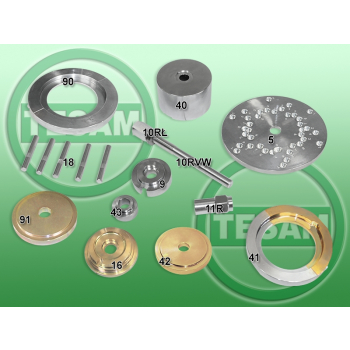 S0002918 - Ściągacz hydrauliczny piasty i łożyska tylnego wahacza Mercedes Vito Viano - W447 1.6 i 2.2 CDI / W639 po 2003 roku