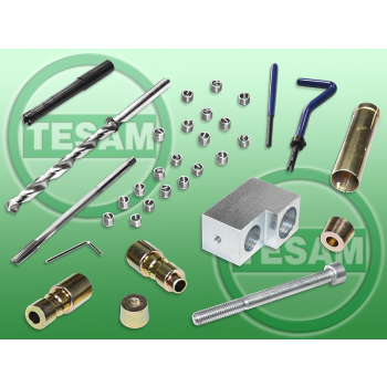 S0002923 - Ford Transit 2.0 TDCI 2016 rok - Przyrząd nastawczy wraz z pilotami sterującymi urwanej śruby mocowania wtryskiwacza