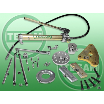 S0003036 - Przyrząd do wymiany piasty koła Mercedes Vito 2,2 Cdi W447