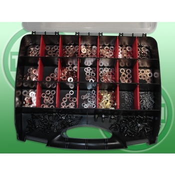 S9999706 - Zestaw podkładek wtrysków, króćców przelewowych z zabezpieczeniami