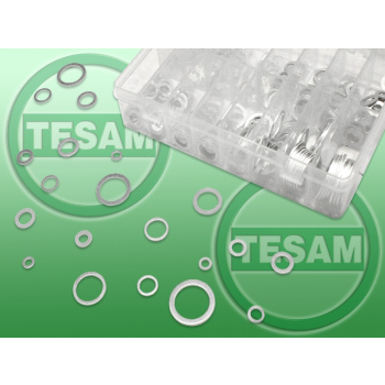 S9999979 - Podkładki aluminiowe zestaw 295 sztuk