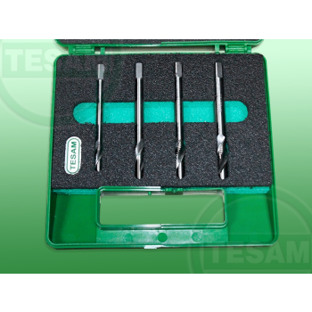 S0001399 - Zestaw specjalistycznych gwintowników do świec żarowych M8 x 1,00 / M10 x 1,00 / M10 x 1,25 / M12 x 1,25 mm