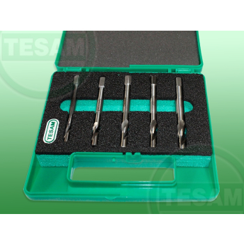 S0001885 - Zestaw specjalistycznych gwintowników do świec żarowych M8 x 1 / M9 x 1 / M10 x 1 / M10 x 1,25 / M12 x 1,25 mm