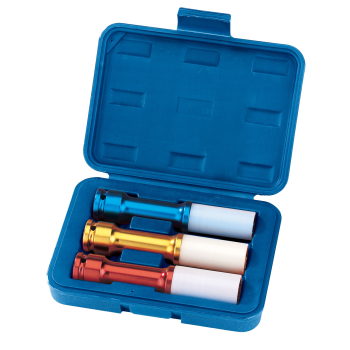 X40102 - Zestaw nasadek do kół 17 / 19 / 21 mm o długości 150mm